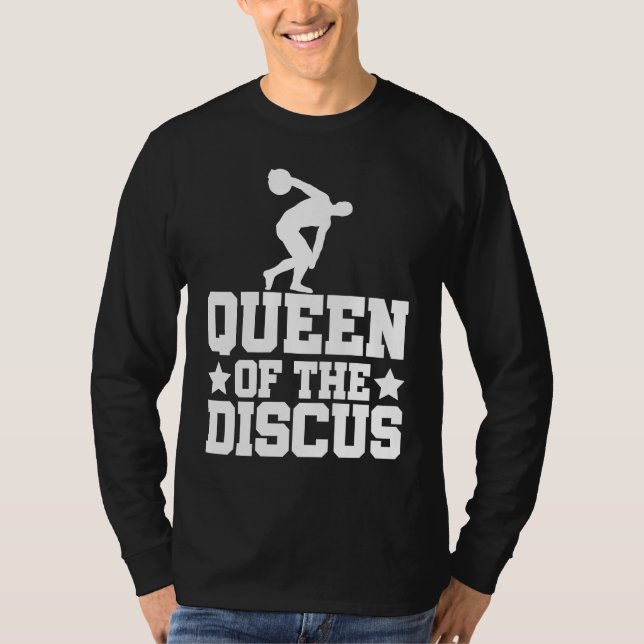 Camiseta Discus Thrower Queen Of The Discus Discus Throwing (Frente)