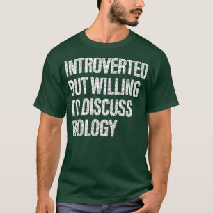 Camiseta Discussão sobre Estudantes de Biologia 1
