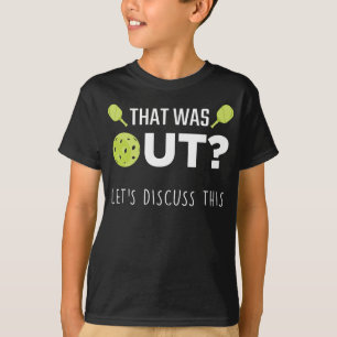 Camiseta Discuta Engraçado Jogador da Piada Racquet