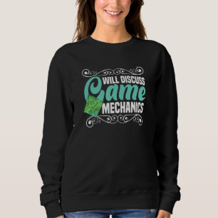 Camiseta Discutir Mecânica de Jogo Jogo de Tabuleiro Jogado