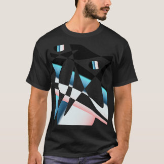 Camiseta Diseño abstracto para hombres. Original.