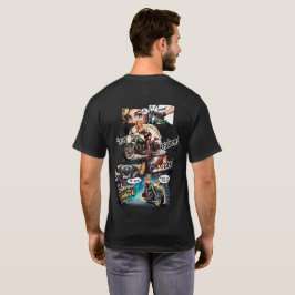 Camiseta  Diseño Glamour on wheels (Comic)