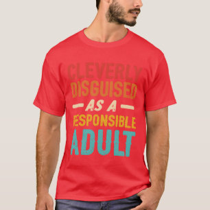 Camiseta Disfarçado Inteligentemente Como Uma Citação de Ad