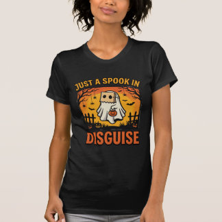 Camiseta Disfarce de Fantasma de Halloween