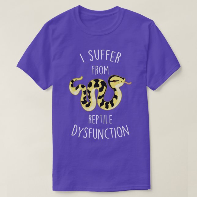 Camiseta Disfunção Réptil de Python Selva (Frente do Design)