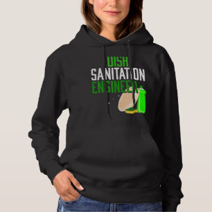 Camiseta Dish Sanitation Engenheiro Lava-roupa