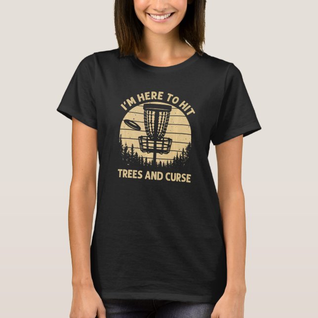 Camiseta Disk Golf For Men Women Disc Golf Player Tres Spo (Frente)