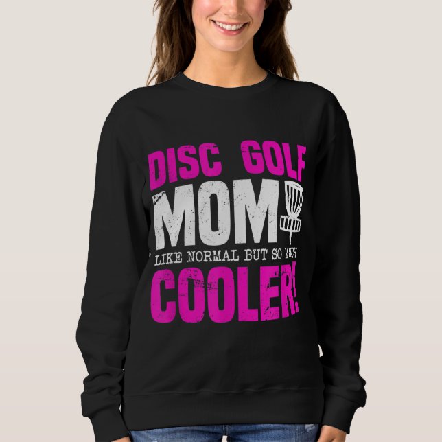 Camiseta Disk Golf Mãe Engraçado (Frente)