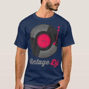 Camiseta Disk Jockey - Vintage DJ - Vinyl Record - Partido