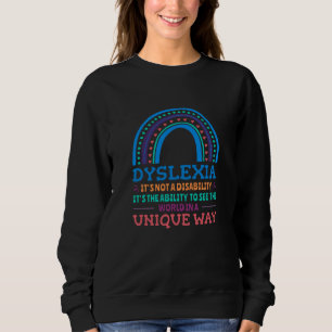 Camiseta Dislexia Conscientização Disléxico