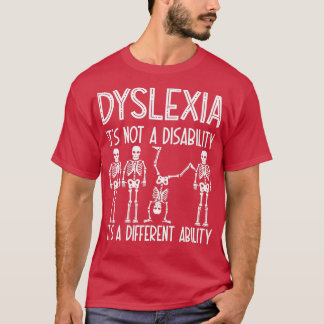 Camiseta Dislexia Engraçada