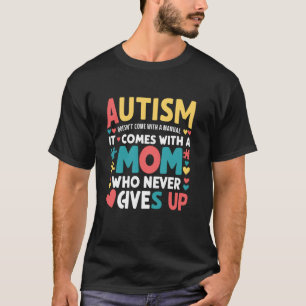 Camiseta Dislexia Não Vem Com Manual de Conscientização sob