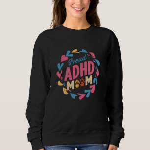 Camiseta Dislexia Orgulhosa ADHD Mãe Autilação de Consciênc