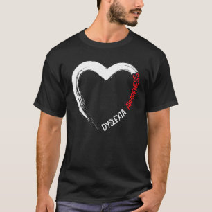 Camiseta Dislexia Perturbação de Leitura Dispepsia Aleitame