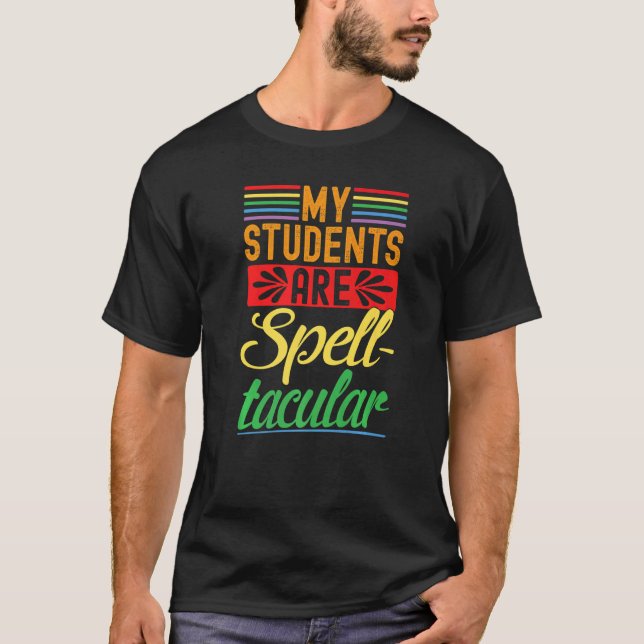 Camiseta Dislexia Sensibilização dos Professores Terapêutic (Frente)