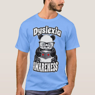 Camiseta Dislexia Sensibilização Terapêutica Disléxica Pand