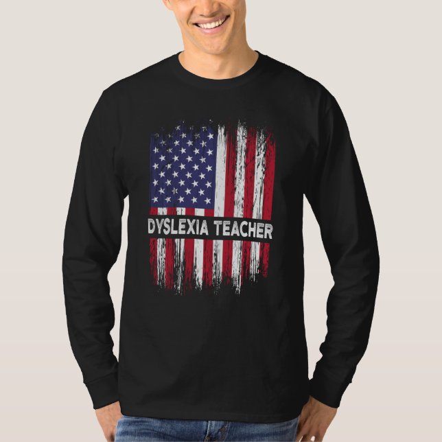 Camiseta Dislexia Terapêutica Com Professores Dislexia Da1 (Frente)