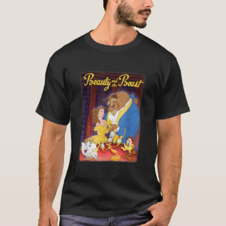 Camiseta Disney Beauty E A Beast Afetou Movie Poste