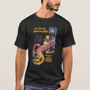 Camiseta Disney Cinderella Vintage Movie Box Poster