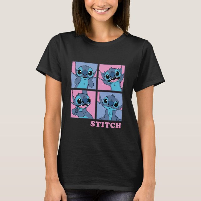 Camiseta Disney Lilo & Stitch Comic Panel Expressions (Frente)