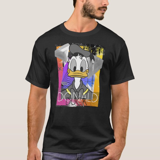 Camiseta Disney Mickey And Friends Donald Duck 80's Style P (Frente)