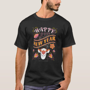 Camiseta Disney Mickey E Amigos Ano Novo Lunar Tigger Espír