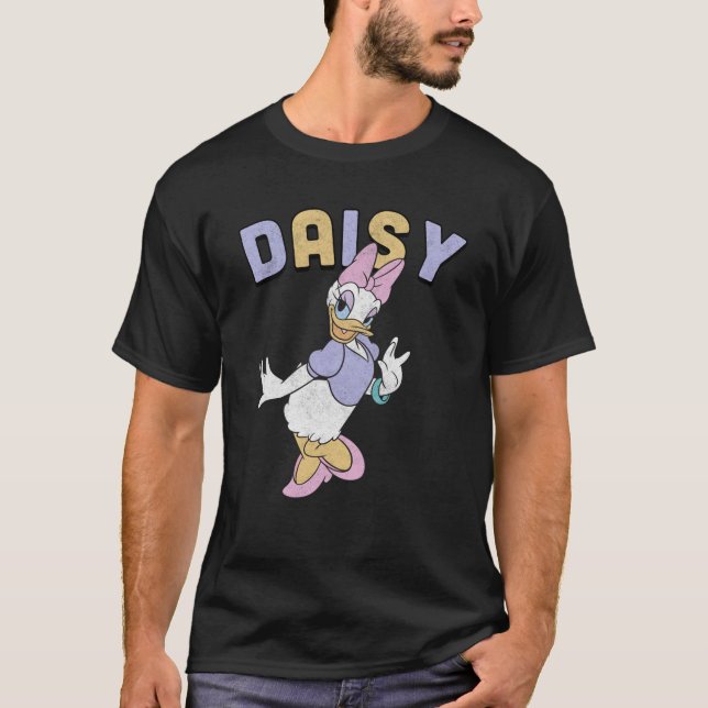 Camiseta Disney Mickey E Amigos Daisy Duck Retrato Simples (Frente)