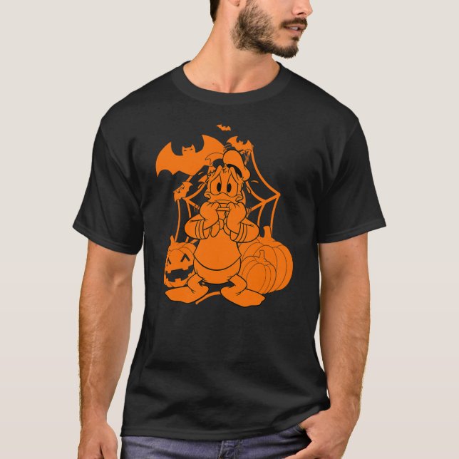 Camiseta Disney Mickey & Friends Halloween Donald Duck Pump (Frente)