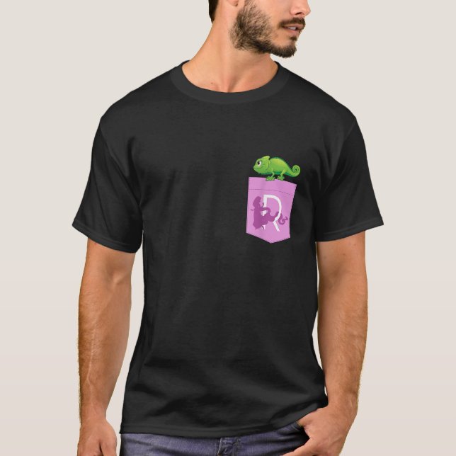 Camiseta Disney Princess Rapunzel e Pascal (Frente)