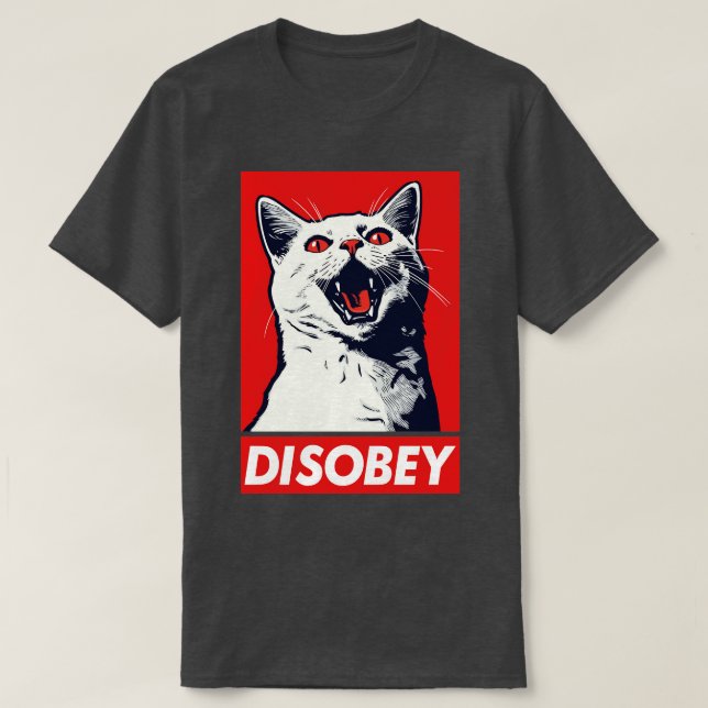 CAMISETA DISOBEY (Frente do Design)