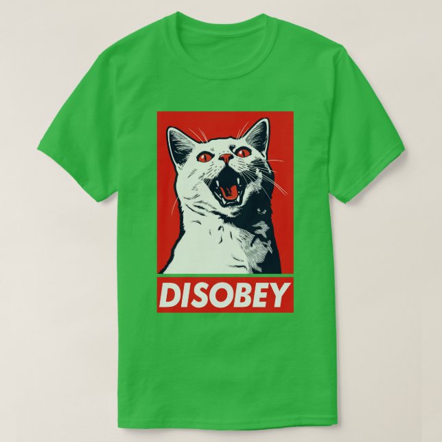 CAMISETA DISOBEY (Frente do Design)