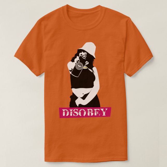 CAMISETA DISOBEY 1 (Frente do Design)