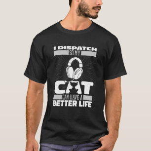 Camiseta Dispa Amarelo da Polícia de Linha Dourada fina de