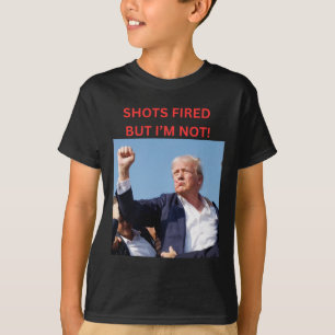Camiseta Disparado! Presidente Trump