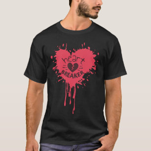 Camiseta Disparador De Coração Do dia de os namorados Para 