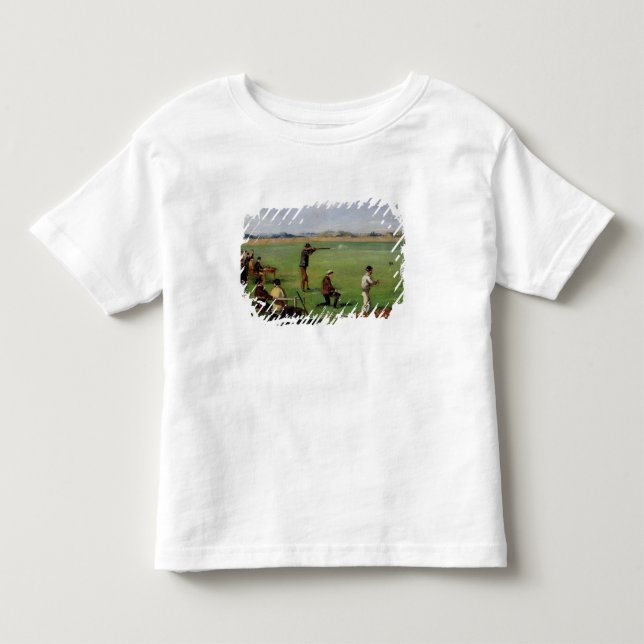Camiseta Disparar (óleo no papel) (Frente)
