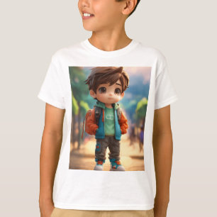 Camiseta Dispare a imaginação do seu filho com a "Aventura