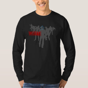 Camiseta Dispare nos zombis - Gamer do jogo do Reload da