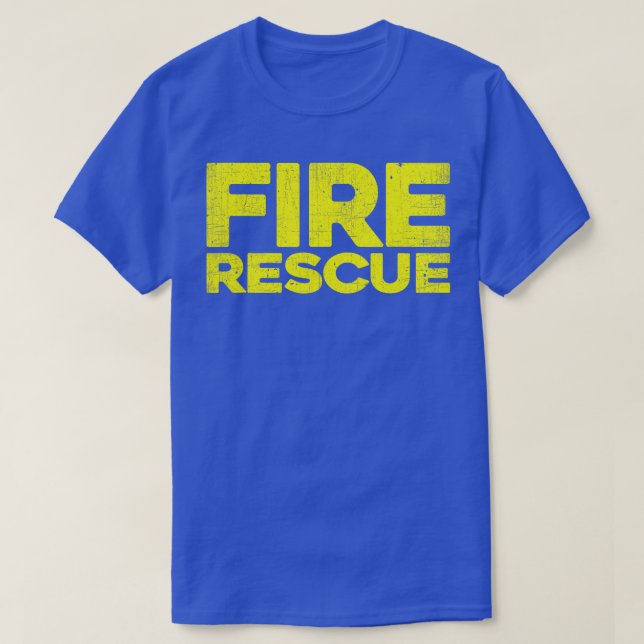 Camiseta Disparo de bombeiro bombeiro bombeiro bombeiro (Frente do Design)