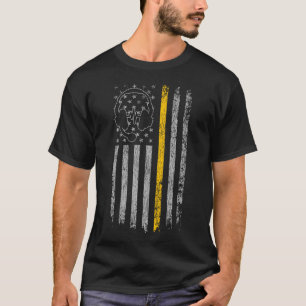 Camiseta Dispatcher 1283 Linha Dourada fina 911