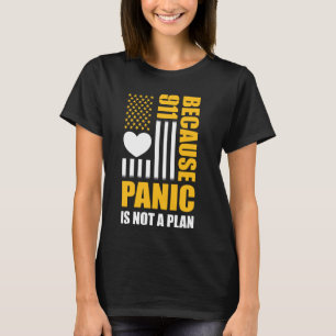 Camiseta Dispatcher de Emergência - Primeira Resolução do P