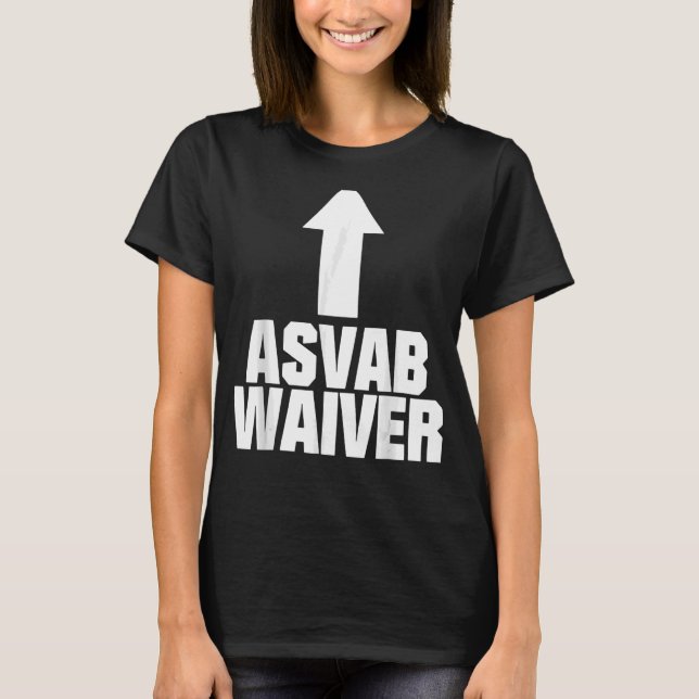 Camiseta Dispensa ASVAB (Frente)