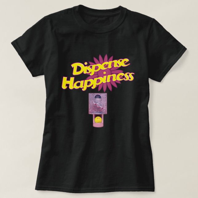 Camiseta Dispensar Felicidade (Frente do Design)