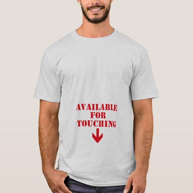 Camiseta Disponível Para Tocar Humor Safado (Frente)