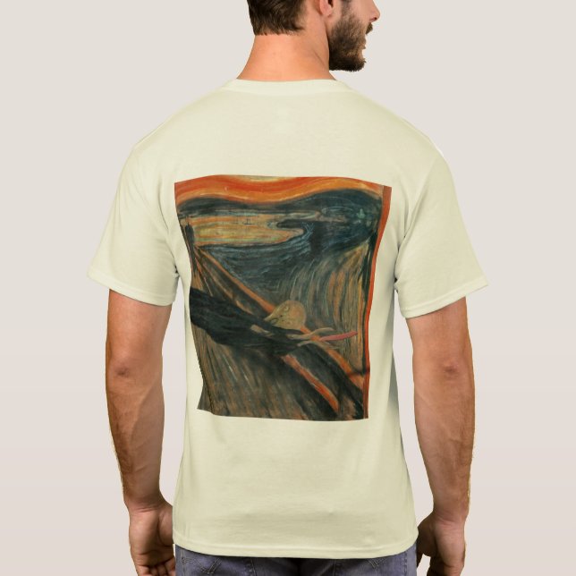 Camiseta Disposição gritando (Verso)