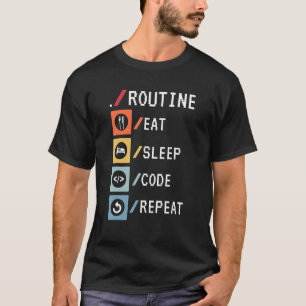 Camiseta Dispositivo de software do codificador de repetiçã