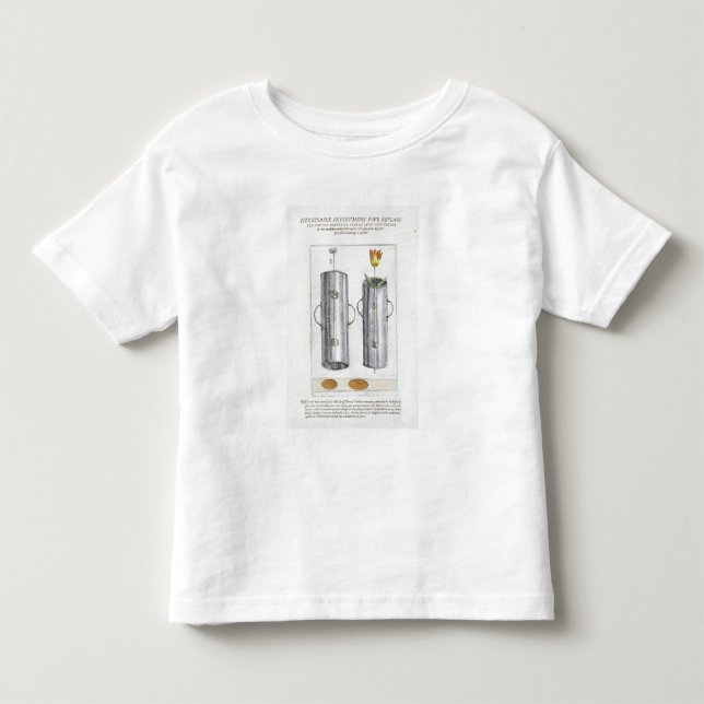 Camiseta Dispositivo para replantar flores, 'de Hortus (Frente)