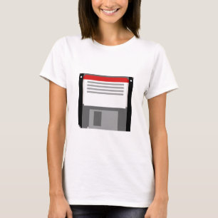 Camiseta Disquete Pixel art