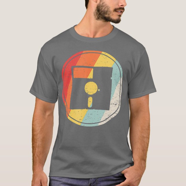Camiseta Disquete Retroativo Vintage (Frente)