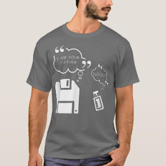 Camiseta Disquete USB I Am Your Padre Computer Tech U